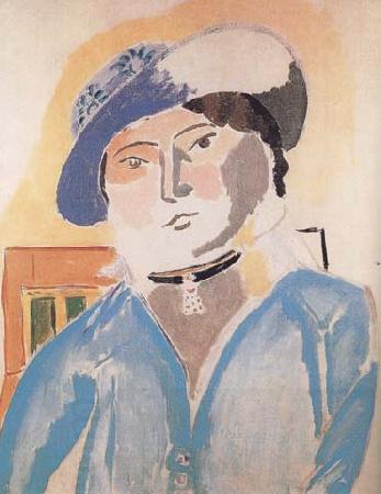 Henri Matisse Marguerite in a Leatheer Hat (mk35)